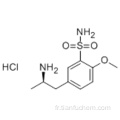 HYDROCHLORURE DE (R) - (+) - 5- (2-AMINOPROPYL) -2-MÉHOXYBENZÈNE SULFONAMIDE CAS 112101-75-4